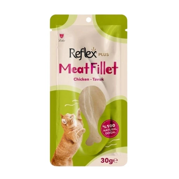 Reflex Plus Meat Fillet Tavuklu Fileto Kedi Ödül Maması